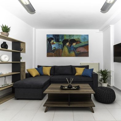 Candia maisonette heraklion apartment for rent living room