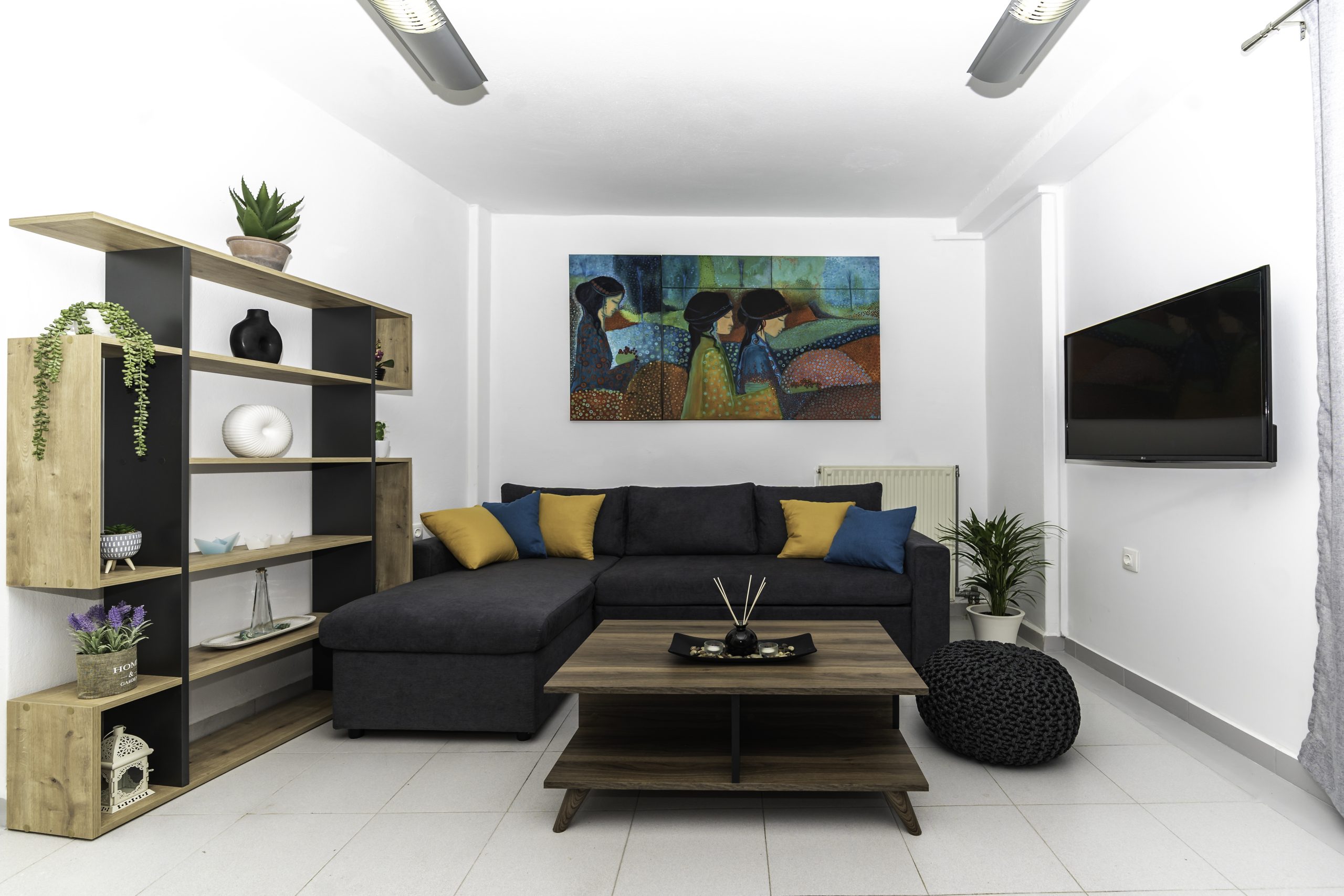 Candia maisonette heraklion apartment for rent living room