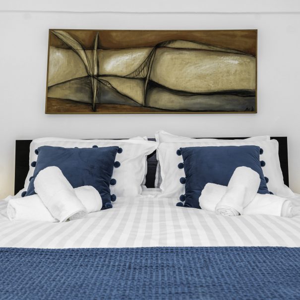 Candia maisonette heraklion apartment for rent master bedroom